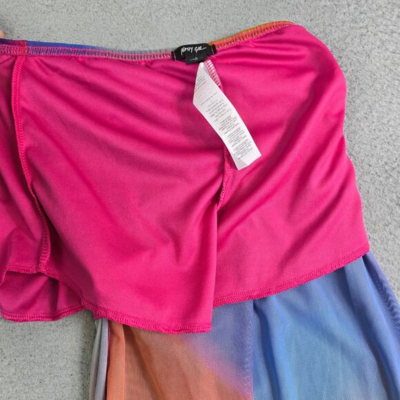 Nasty Gal Multicolor Straight Leg Pants - Picture 7 of 12